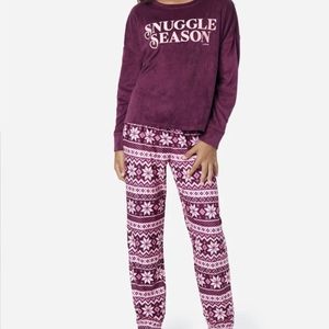 Justice girls pajama set